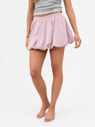 Falda Bubble Aura rosa - vista frontal