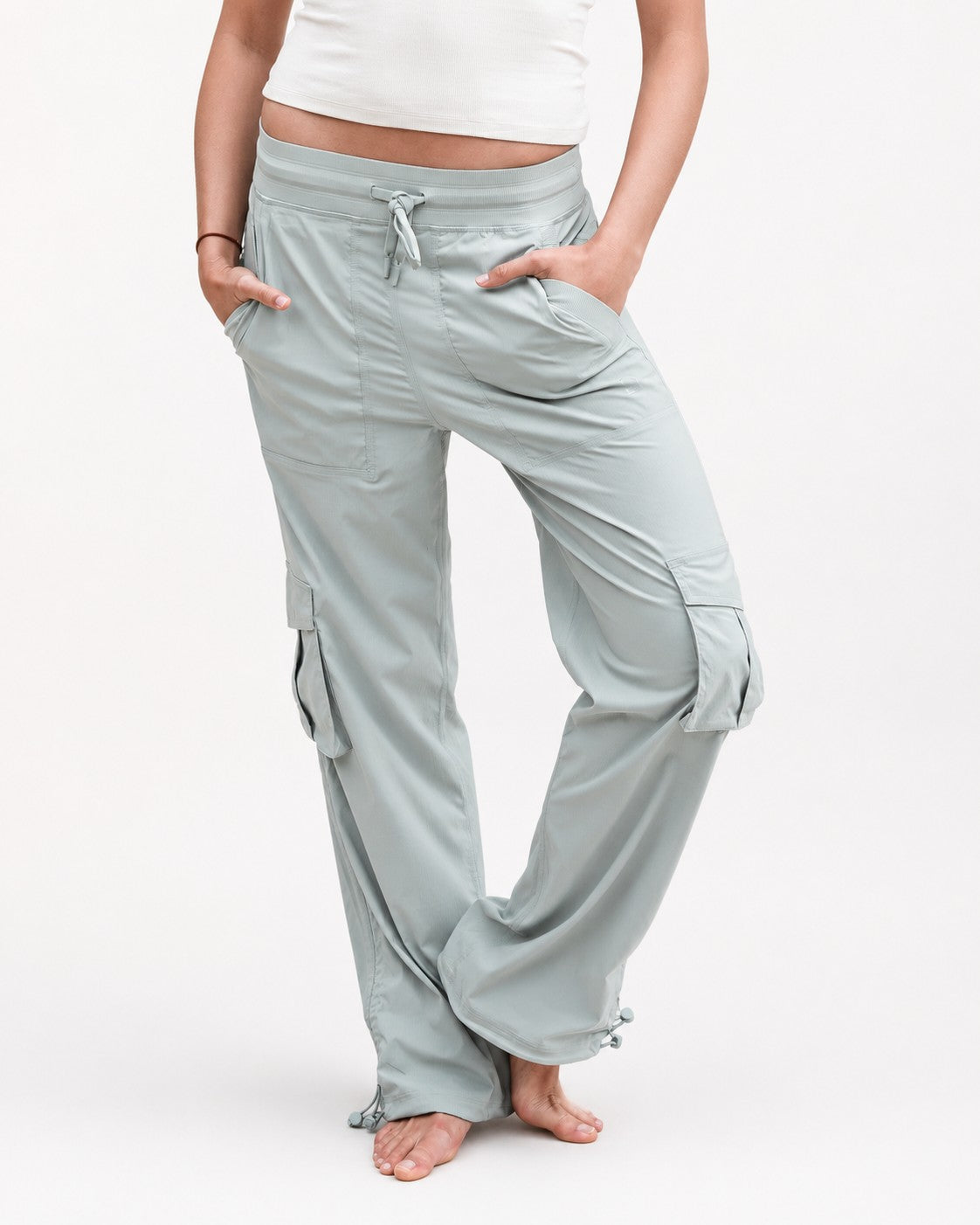 Pantalón Terra azul gris - vista frontal